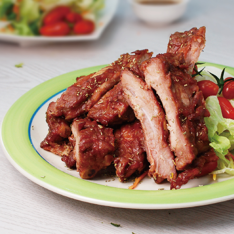 【筑地一番鲜】巨无霸bbq猪肋排(约400-600g/包)